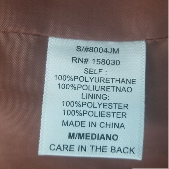 Love Tree Belted Moto Jacket - Picture 7 of 9